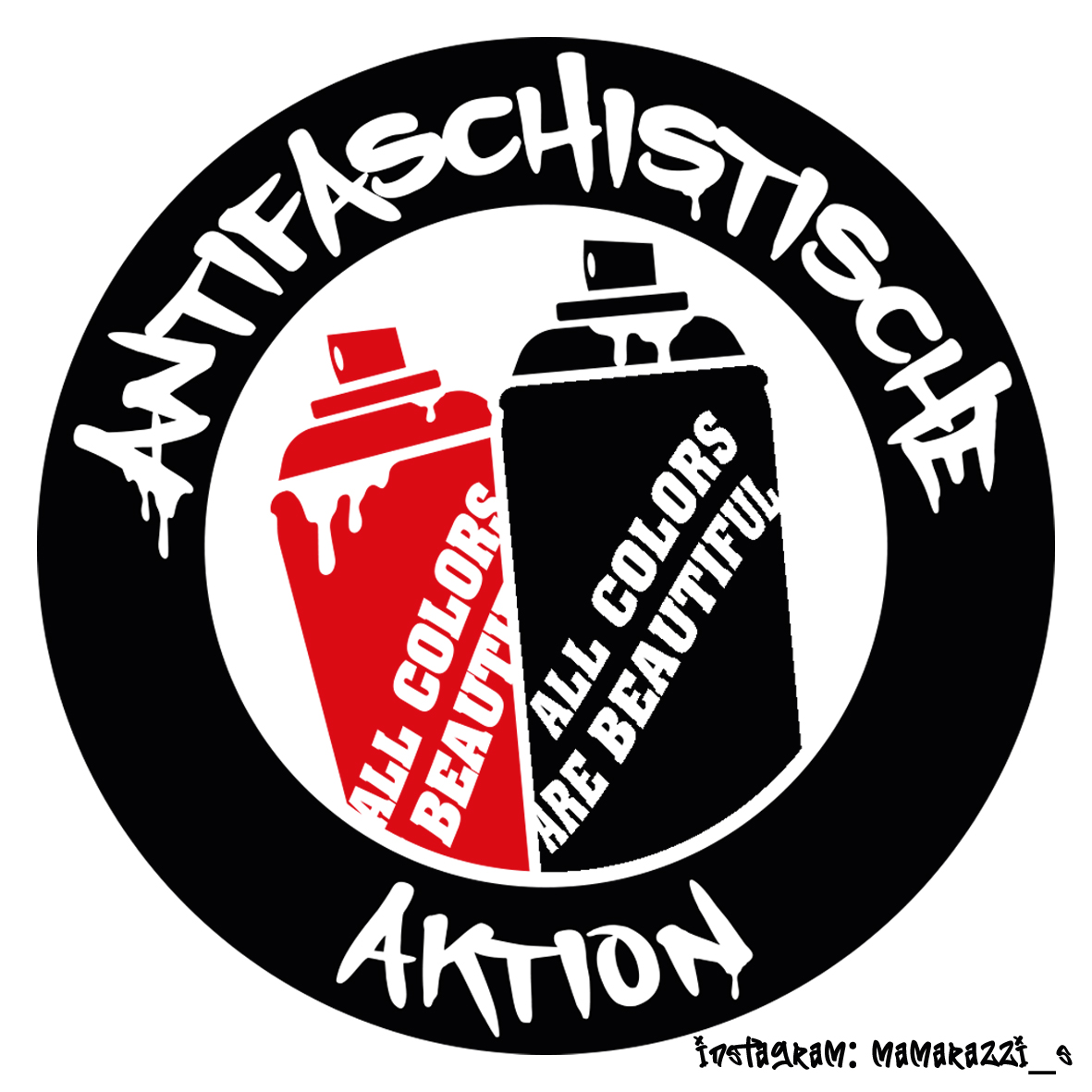 STICKER - ANTIFA CANS - Mamarazzi